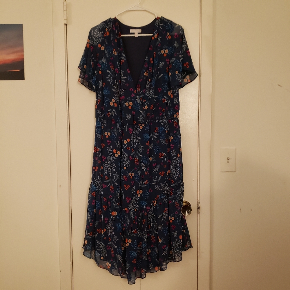 Marybelle Romantic Floral Midi Dress